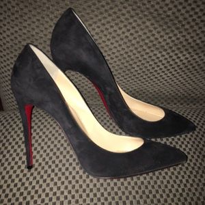 Authentic Christian Louboutin Pigalle Follies Blk